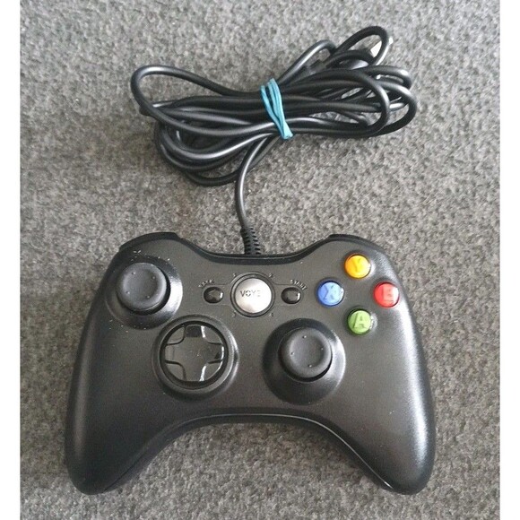 Voyee Wired PC/Xbox 360 Controller (Slim, PC Windows 11/10/8/7) Tested Working - Picture 1 of 5